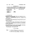 Xác định vận tốc truyền âm và tỉ số nhiệt dung phân tử chất khí bằng phương pháp sóng âm trong ống Kundt | Báo cáo thí nghiệm số 9 môn thí nghiệm vật lý 1