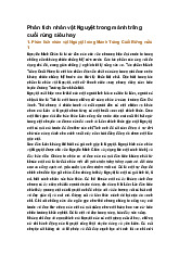 Phân tích nhân vật Nguyệt trong mảnh trăng cuối rừng siêu hay