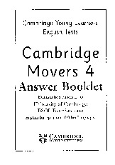 Movers 4 - Answer