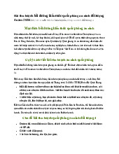 Bài thu hoạch bồi dưỡng kiến thức quốc phòng an ninh đối tượng 4 năm 2024