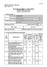 Đề Thi Kết Thúc Học Phần Tạo Hình 3D - 241 - Học Kỳ 1/2024 | Đại học Văn Lang