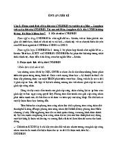 Đề cương Ôn Tập Cuối kì Môn Chủ nghĩa xã hội khoa học | Đại học Sư Phạm Hà Nội