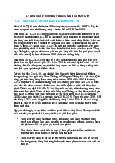 Phân tích lạm phát ở Việt Nam trước và sau dịch COVID 19 | Trường Đại học Kinh Tế - Luật