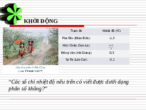 Giáo án điện tử Toán 8 Bài 1 Cánh diều: Phân thức đại số