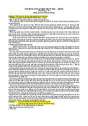 Nội dung ôn tập Kinh tế chính trị 2 | Đại học Sư Phạm Hà Nội