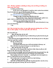 Phân tích marketing: tăng sự hài lòng của khách hàng và ảnh hưởng đến quyết định mua- Đề cương môn maketing căn bản  -Trường Đại học công đoàn