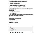 TKMT - Hướng dẫn Tính Toán Thống Kê Mô Tả Bằng R