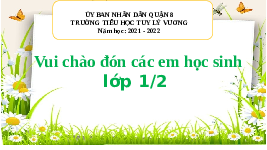 Giáo án điện tử Tiếng việt 1 Chân trời sáng tạo: Ôn tập