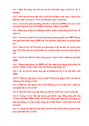 Đề cương câu hỏi ôn tập môn Xã hội học đại cương | Trường Đại học Văn hóa Hà Nội