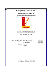 Báo cáo Thực tập Cơ bản - Mạch đếm Thuận | Thực tập cơ bản | Trường Đại học Bách khoa Hà Nội