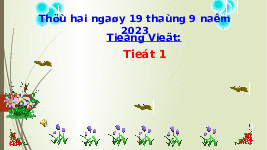 Giáo án điện tử Tiếng Việt 1 Tập 1 Bài 11 Kết nối tri thức: I i K k