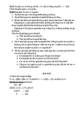 Bài tập ôn tập về cung cầu và thuế thị trường môn Kinh tế vi mô | Trường Đại học Kinh Tế Quốc Dân