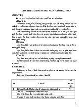 Giáo Trình Giáo Dục Học ĐẠI CƯƠNG - Tải Về Tài Liệu Học Tập