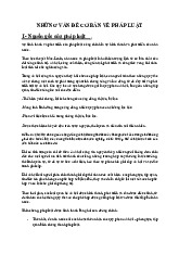 Những vấn đề cơ bản về pháp luật trong môn Pháp luật đại cương | Trường Đại học Phenikaa