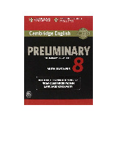 Cambridge PET 8 Exam Preparation Guide