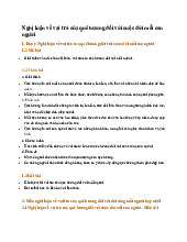 Nghị luận về vai trò của quê hương đối với cuộc đời mỗi con người