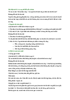 Giải Khoa học tự nhiên 6 - bài 17 Tách chất khỏi hỗn hợp | Kết nối tri thức