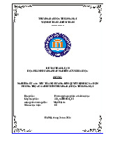 Nghiên Cứu Yếu Tố Ảnh Hưởng Đến Lựa Chọn Phòng Trọ | Bài thảo luận Phương pháp nghiên cứu khoa học