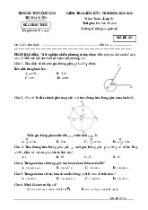 Đề giữa kỳ 1 Toán 11 năm 2025 – 2026 trường THPT Quế Sơn – Đà Nẵng