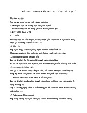 BÀI 2: CÁC KHOANG LIÊN KẾT VÀ MẠC VÙNG ĐẦU MẶT CỔ môn Giải phẫu | Trường Đại Học Y Dược Thái Bình