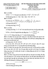 Đề chọn đội tuyển HSG Toán THCS năm 2024 – 2025 trường THCS Thái Nguyên – Khánh Hòa