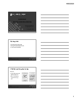 Bài giảng PPT (Power Point) học phần Kinh tế chính trị Mác - Lênin | SLIDE | Đại Học Bách Khoa Hà Nội