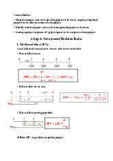 Revision final Môn Fundamentals of Financial Management | Trường Đại học Quốc tế, Đại học Quốc gia Thành phố Hồ Chí Minh