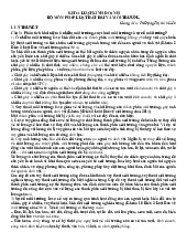 Đề cương đất đai môi trường | Trường Đại học Luật - Đại học Quốc gia Hà Nội