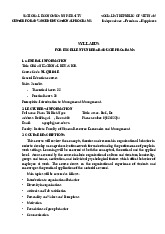 Giáo trình và tổng quan môn Organizational behavior| Đại học kinh tế quốc dân