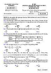 Đề chọn học sinh giỏi Toán THPT năm 2024 – 2025 sở GD&ĐT Hải Phòng
