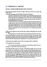Đề Cương Môn Kinh tế chính trị | Trường Đại học Luật Hà Nội