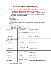 Đề cương Đại cương - Công nghệ thông tin | Đại học Công nghệ Giao thông vận tải