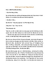 Tổng hợp Đề thi học kì 1 môn Tiếng Việt lớp 5 mới nhất