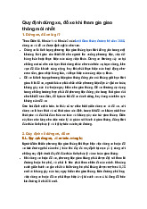 Quy định dừng xe, đỗ xe khi tham gia giao thông mới nhất