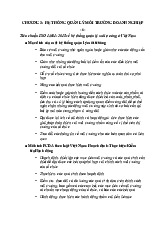 Chương 3 Hệ Thống Quản Lý Môi Trường Doanh Nghiệp 6 môn Môi trường và lợi thế cạnh tranh   | Học viện Nông nghiệp Việt Nam