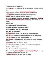 Chương Trình Ôn Tập và Câu Hỏi Khảo Sát | Môn Cơ sở văn hóa Việt Nam - Đại học Gia Định