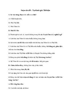 Soạn bài Tự đánh giá: Xử kiện - Cánh diều 10