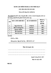 Đề cương môn chủ nghĩa xã hội – khoa học  Trường Đại học bách khoa - Đại học đà nẵng.