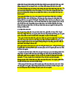 Các giai đoạn của quá trình nhận thức: Nhận thức cảm tính & lý tính