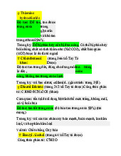 Công thức và Tính chất của Thiamine Hydrochloride trong Dược phẩm | Đại học Y Dược Thành phố Hồ Chí Minh