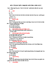 Bộ câu hỏi trắc nghiệm bổ sung môn học  - Kinh tế Chính trị | Trường Đại học Kiến trúc Hà Nội