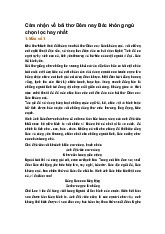 Cảm nhận về bài thơ Đêm nay Bác không ngủ chọn lọc hay nhất