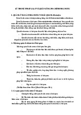 Lý thuyết pháp luật về quản lý hành chính nhà nước | Đại học Nội Vụ Hà Nội