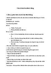 Phân tích cấu tứ và hình ảnh trong bài thơ Nhớ đồng | Ngữ văn 11