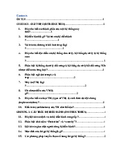 Ôn Thi Môn Nguyên lý hệ điều hành | Đại học Cần Thơ