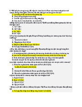 Trắc nghiệm lịch sử đảng/ Trường đại học Nguyễn Tất Thành