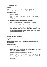 Tổng hợp công thức và chứng minh quy nạp trong Toán Rời Rạc | Môn Toán rời rạc - Đại học Cần Thơ