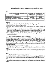 Bài Tập Môn Học: Marketing Thương Mại | Đại học Kinh tế kỹ thuật công nghiệp