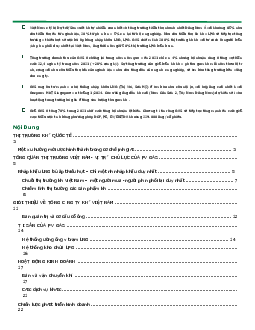 Lý thuyết tổng quan về thị trường thuế ở Việt Nam