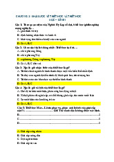 TOP câu hỏi trắc nghiệm Môn Triết học Mác - Lênin | Đại học Kinh Tế Quốc Dân